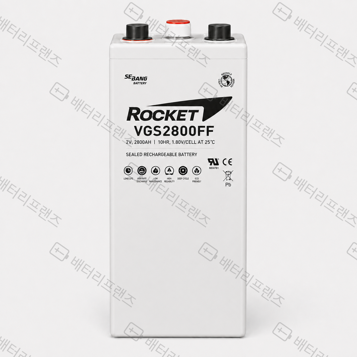 로케트 VGS2800FF 산업용 배터리 상품 이미지