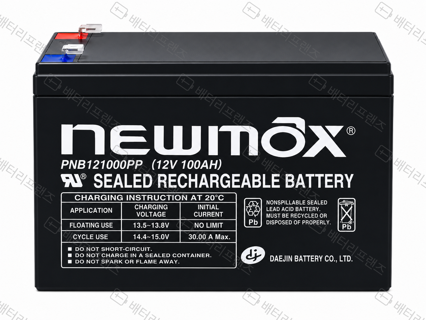뉴맥스 PNB121000PP 산업용 배터리 상품 이미지