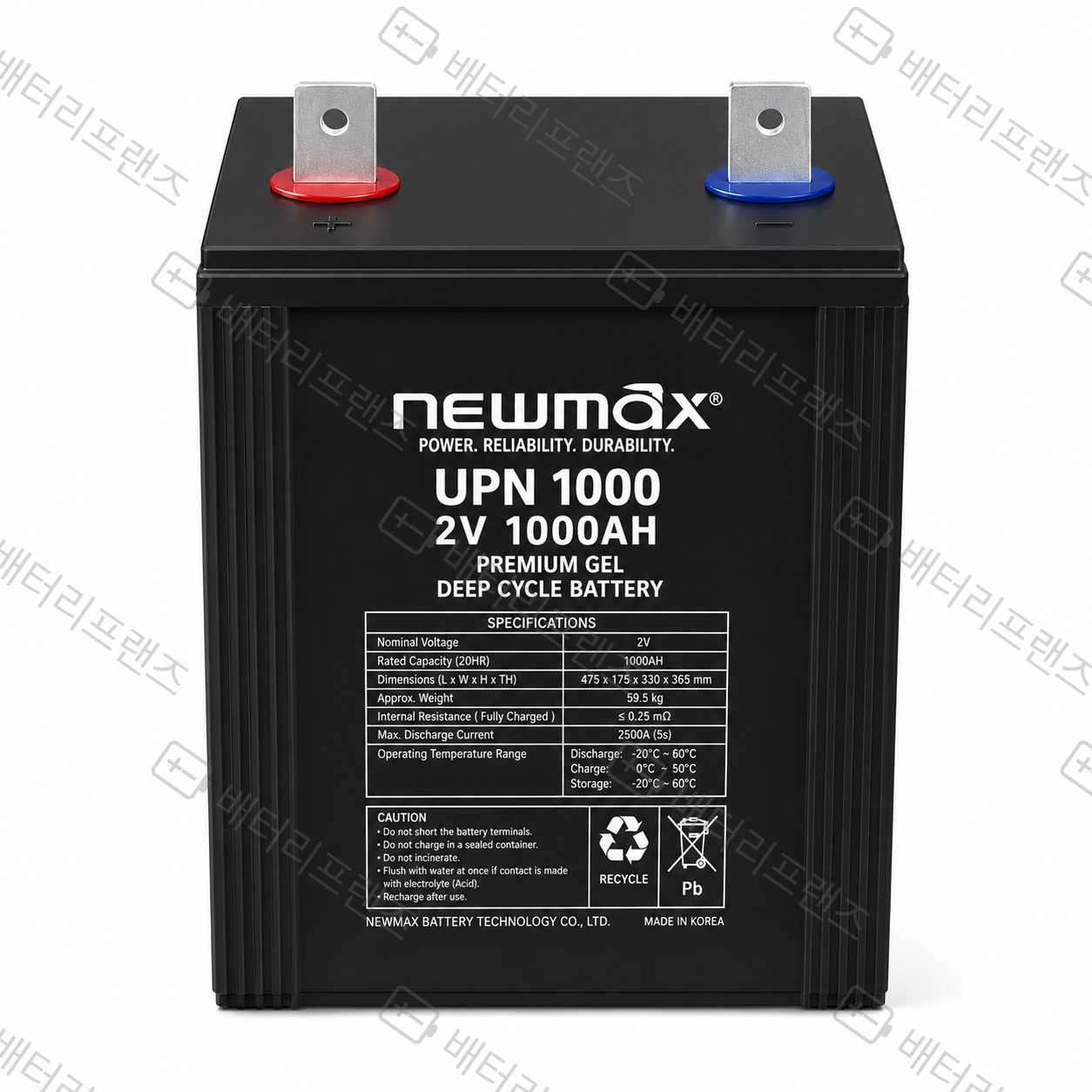 뉴맥스 UPN1000 산업용 배터리 상품 이미지
