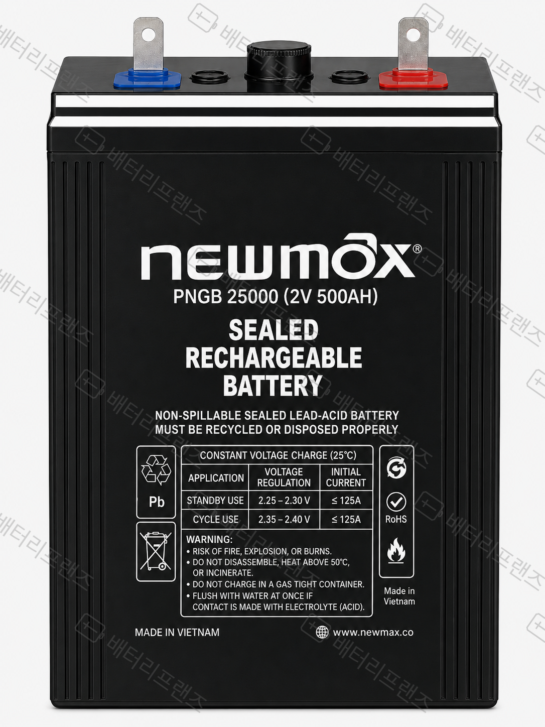 뉴맥스 PNGB25000 산업용 배터리 상품 이미지