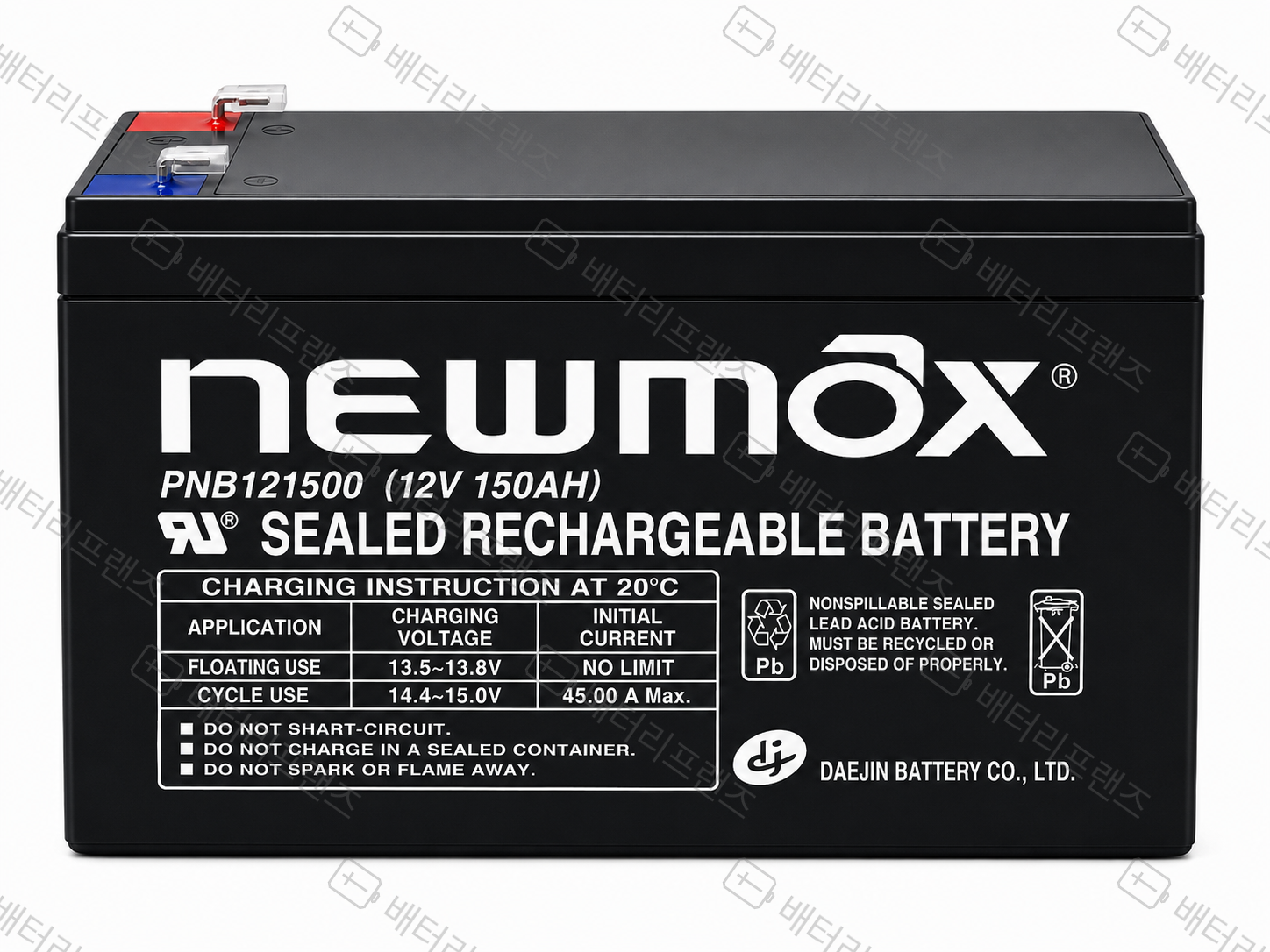 뉴맥스 PNB121500 산업용 배터리 상품 이미지