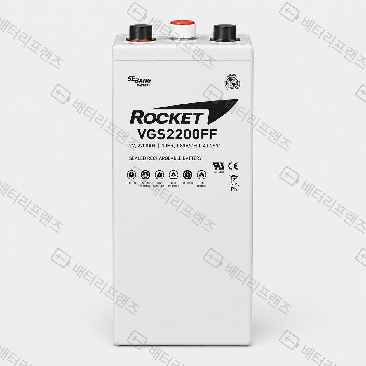 로케트 VGS2200FF 산업용 배터리 상품 이미지