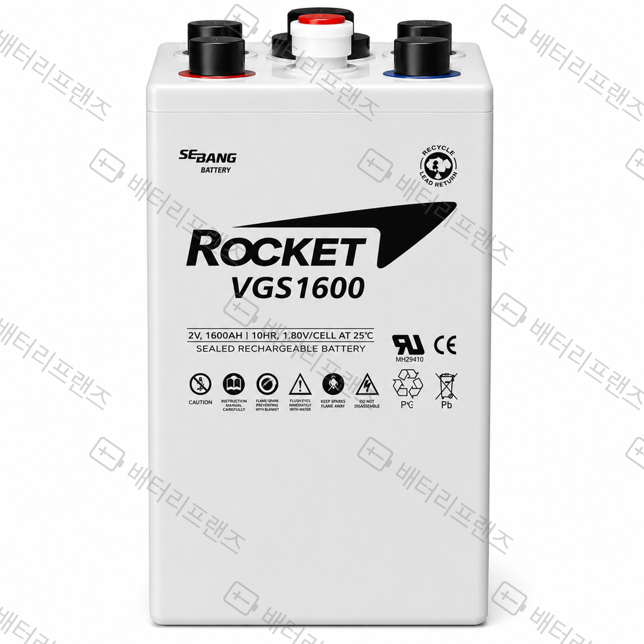 로케트 VGS1600 산업용 배터리 상품 이미지