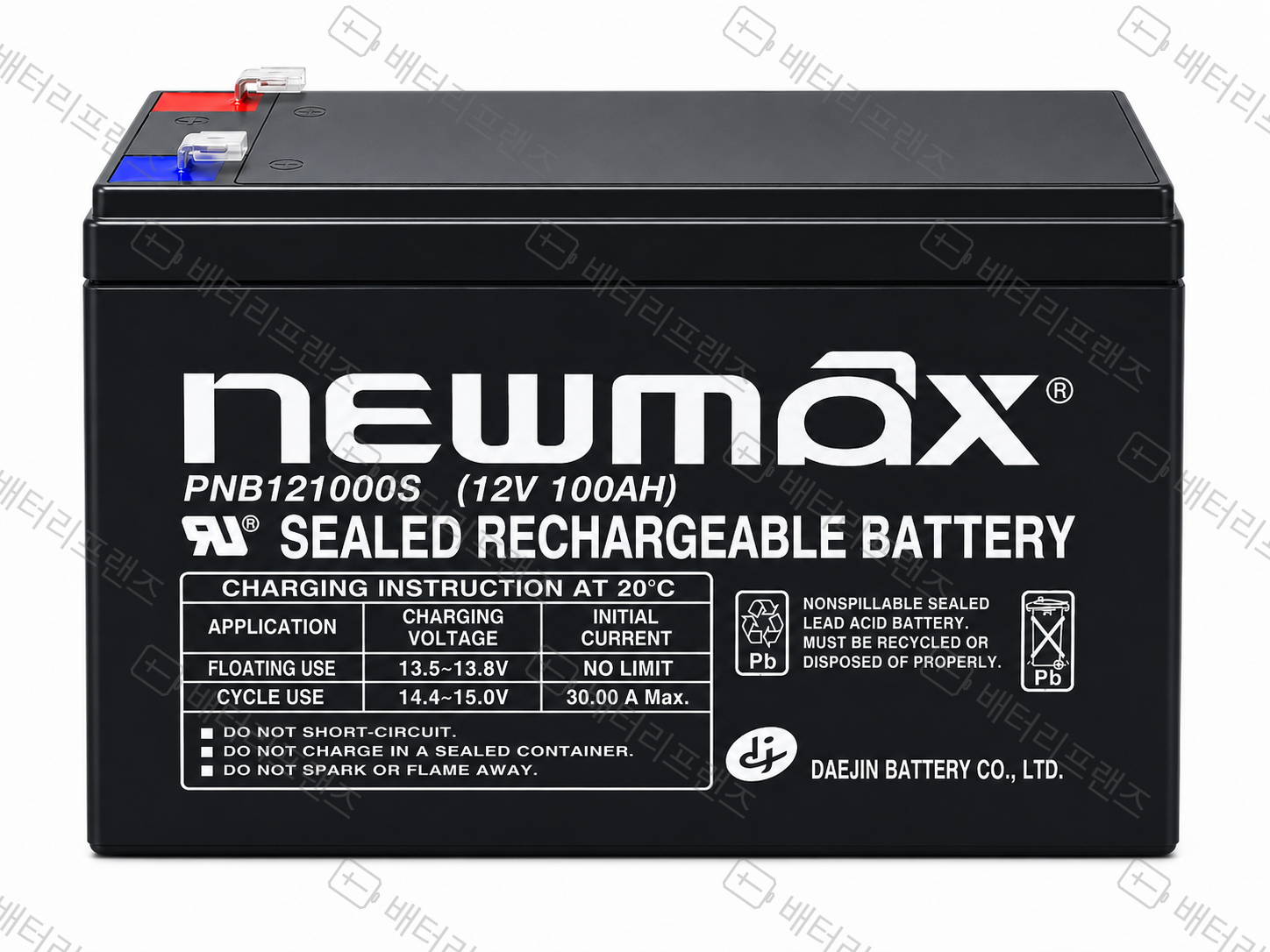 뉴맥스 PNB121000S 산업용 배터리 상품 이미지