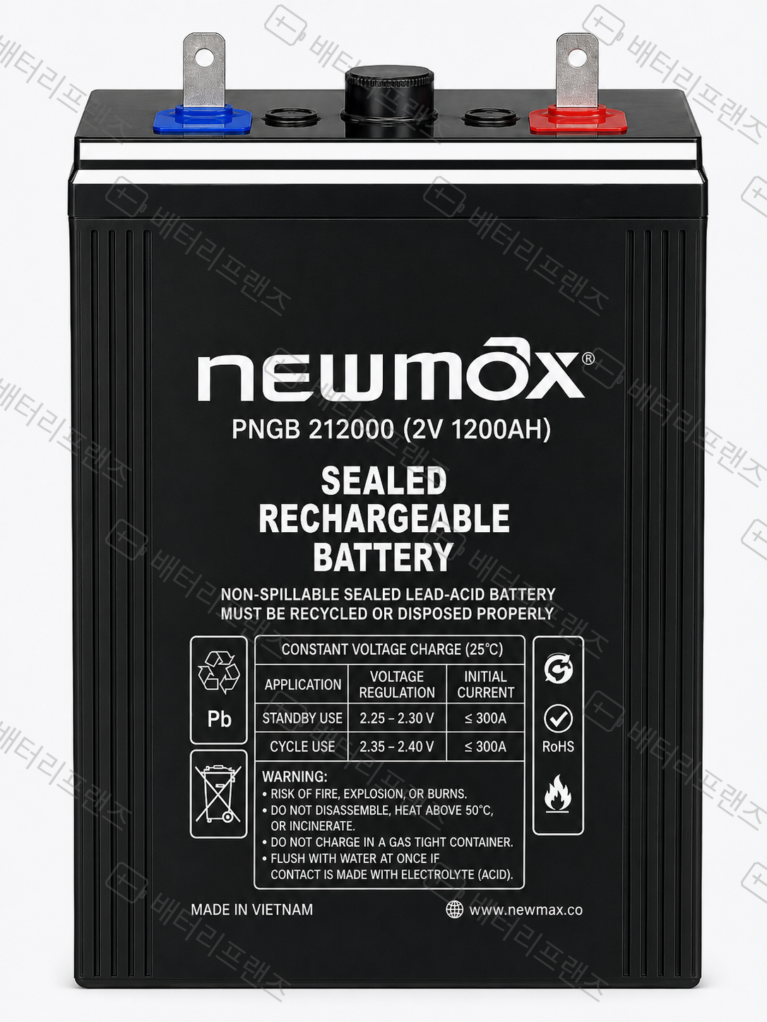 뉴맥스 PNGB212000 산업용 배터리 상품 이미지