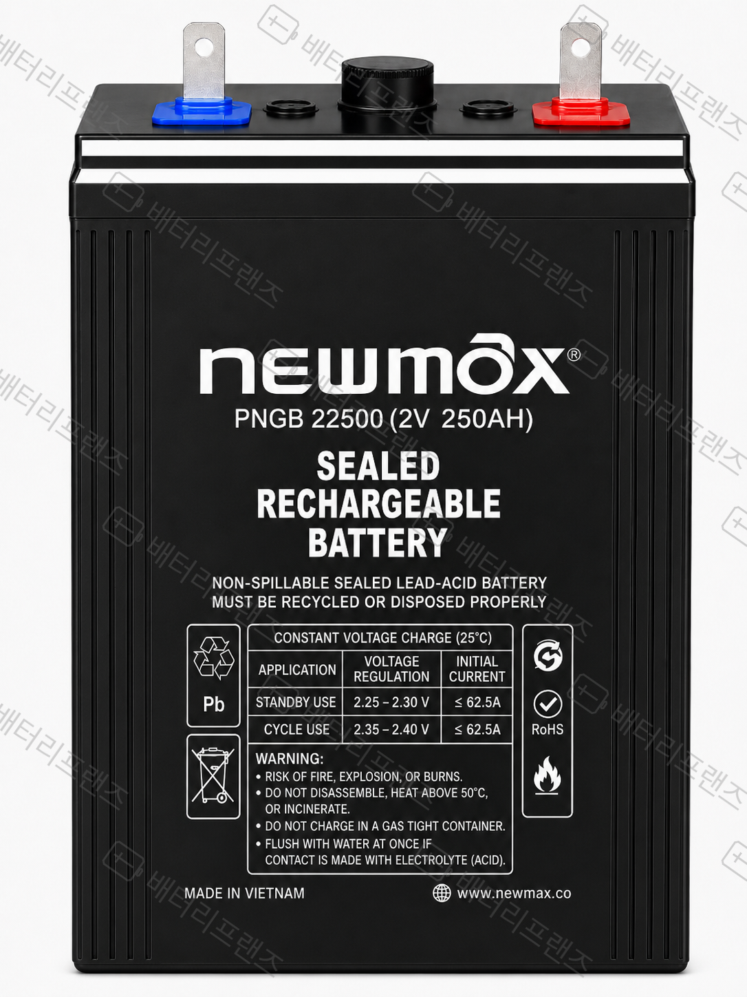 뉴맥스 PNGB22500 산업용 배터리 상품 이미지