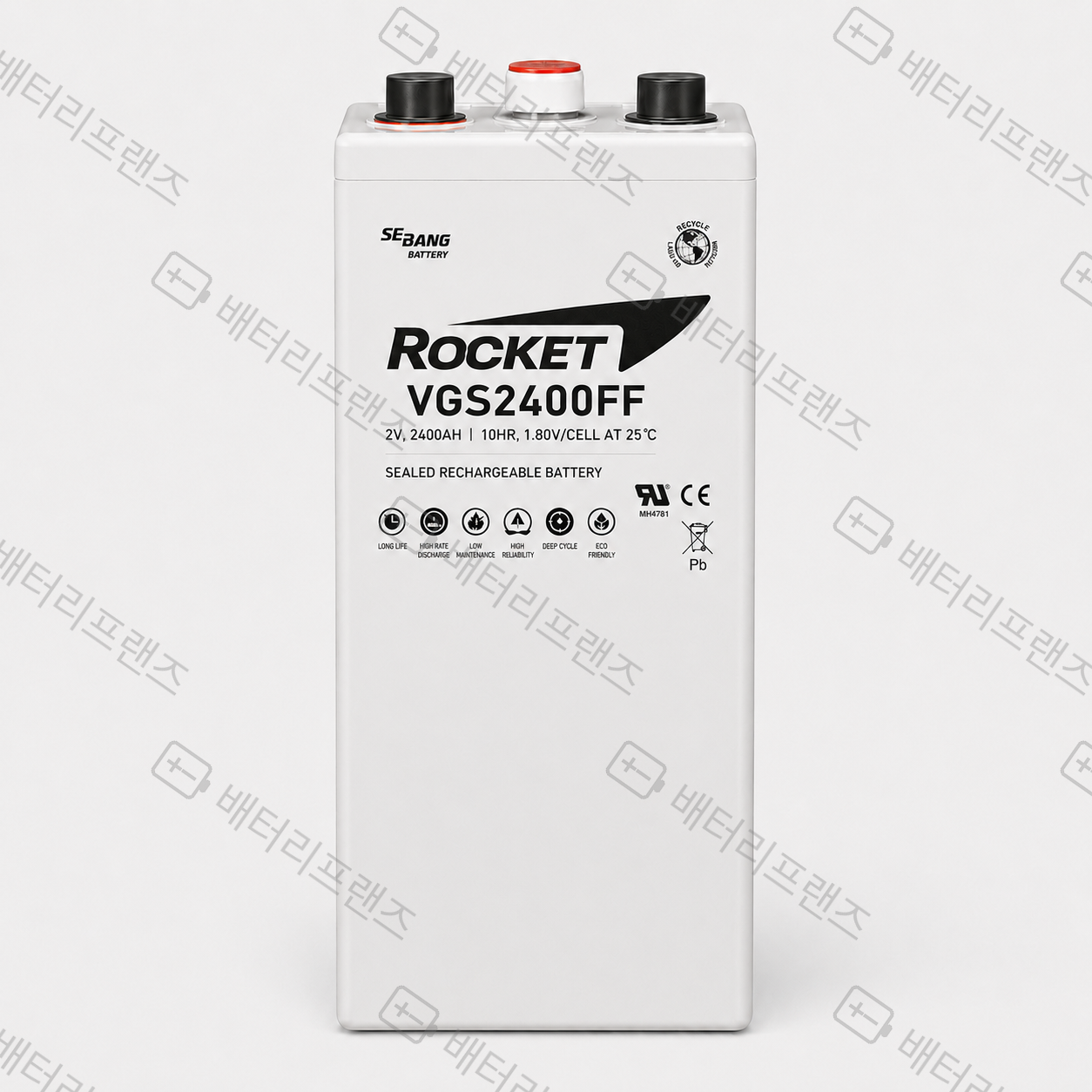 로케트 VGS2400FF 산업용 배터리 상품 이미지