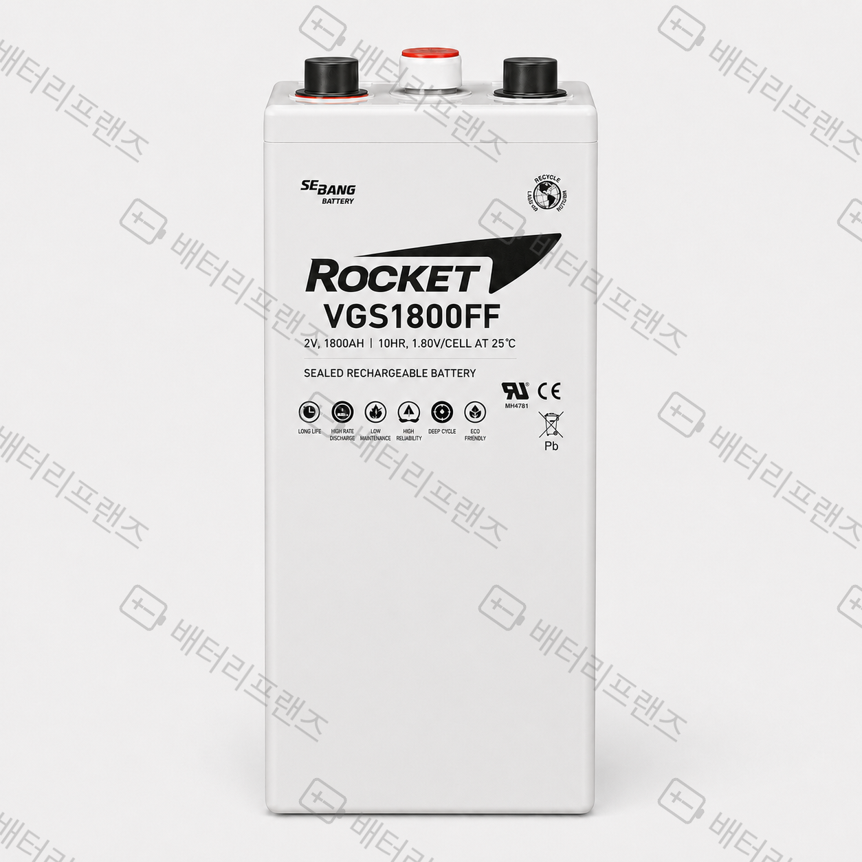 로케트 VGS1800FF 산업용 배터리 상품 이미지