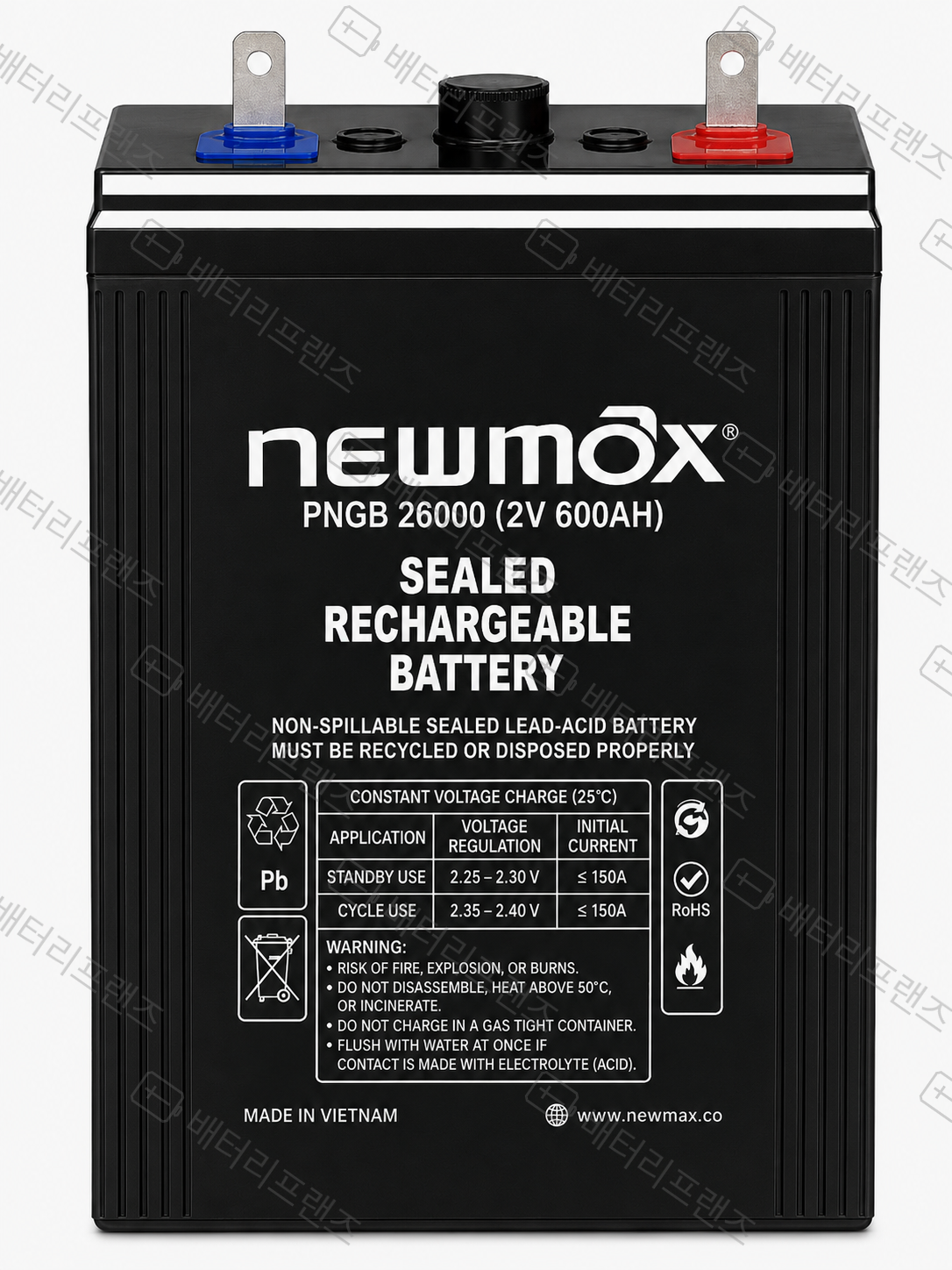 뉴맥스 PNGB26000 산업용 배터리 상품 이미지