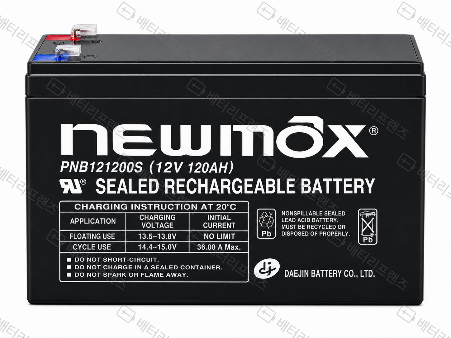 뉴맥스 PNB121200S 산업용 배터리 상품 이미지
