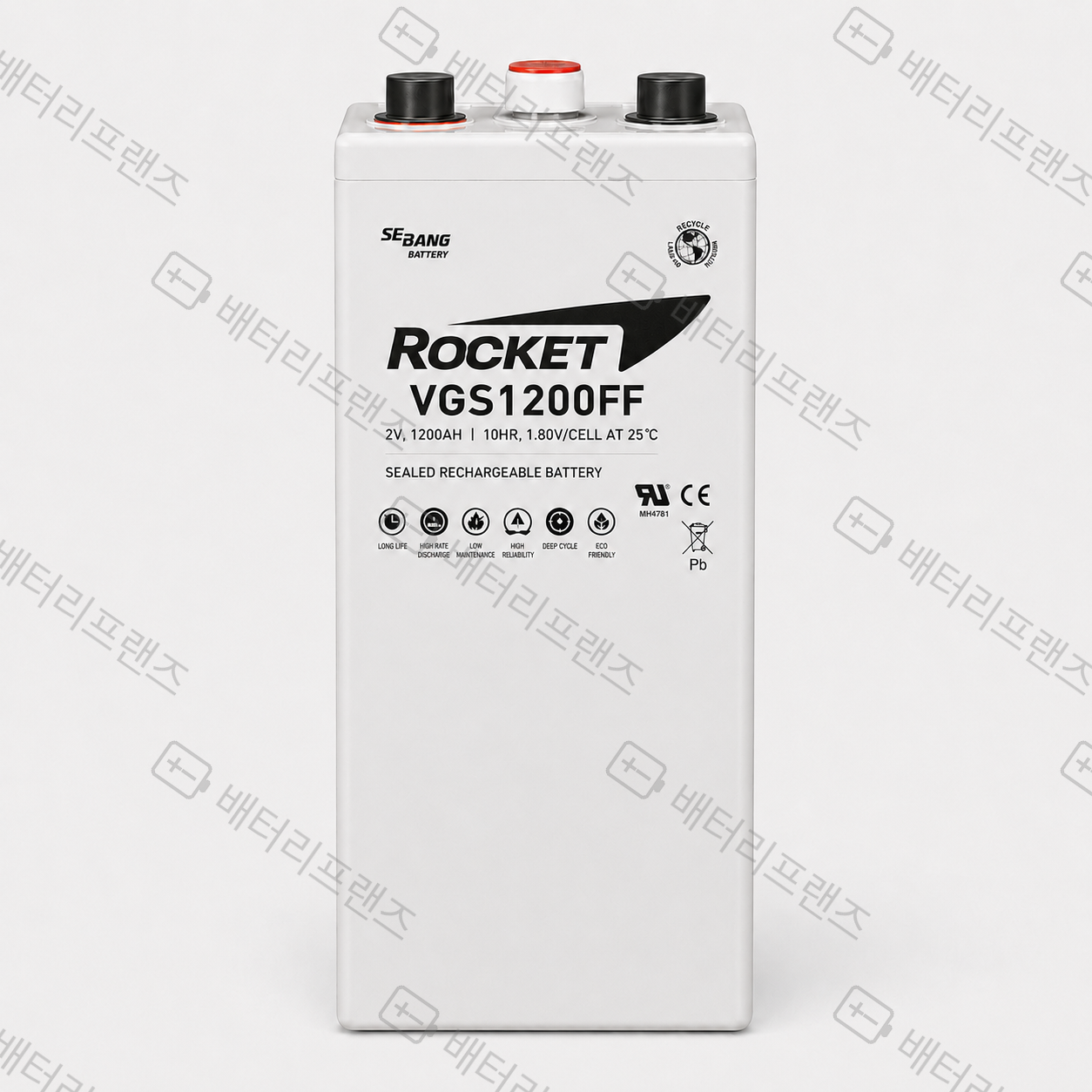 로케트 VGS1200FF 산업용 배터리 상품 이미지